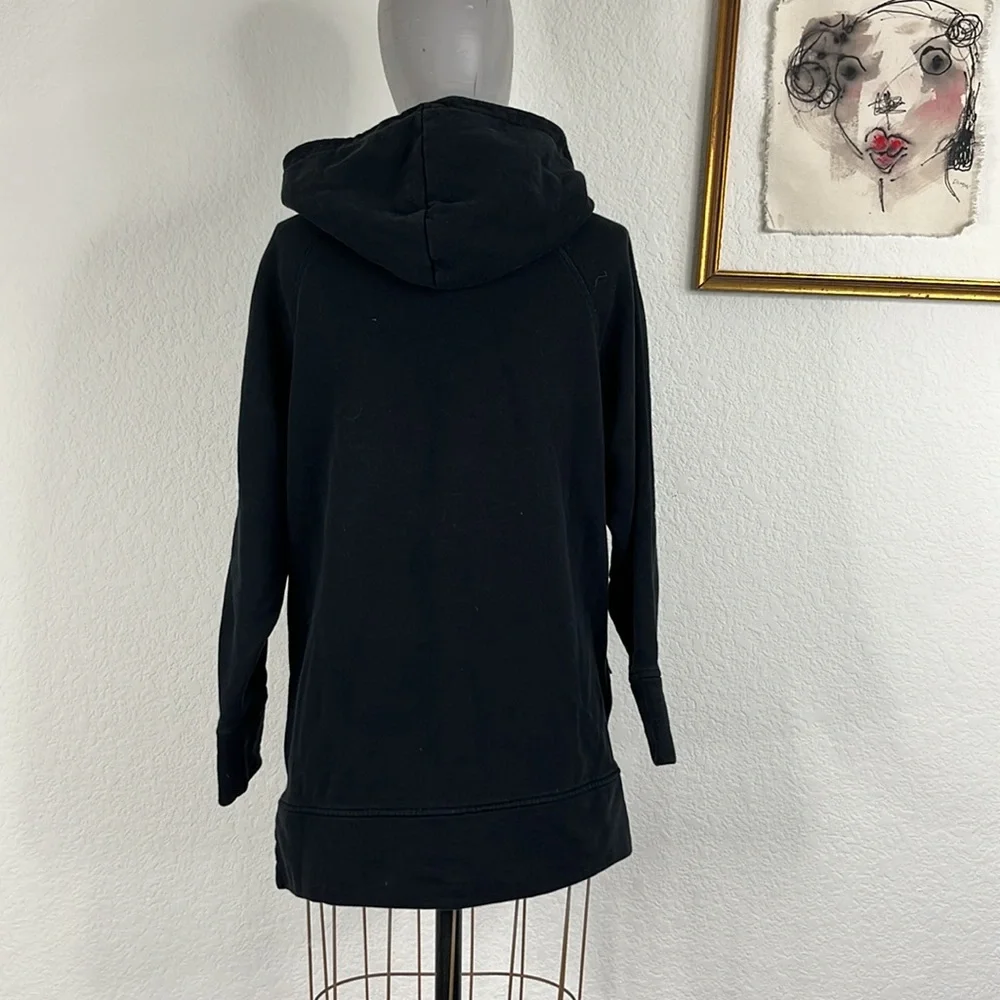 Varley Hoodie Longline Side Zip Sweatshirt Pop Over - Picture 6 of 9